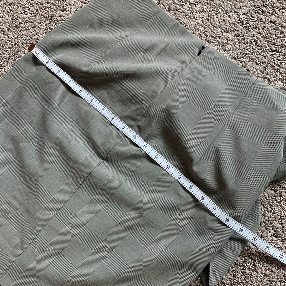 InWear Cala Wrap Academia Plaid Asymmetrical Skirt - Picture 9 of 13